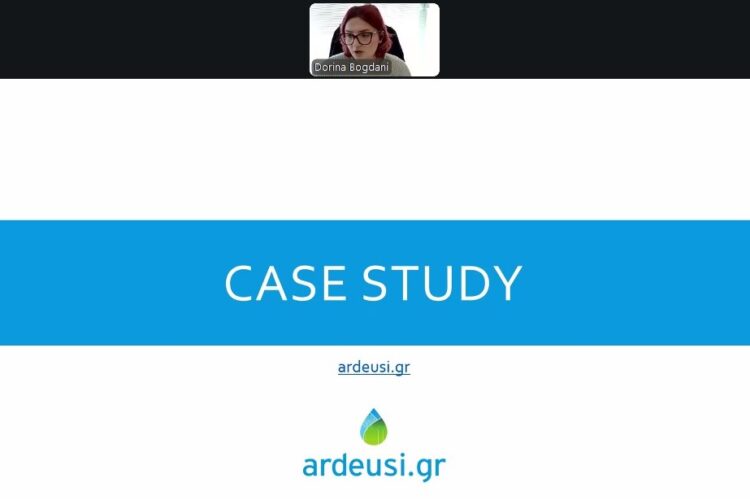 Water Europe webinar screenshot